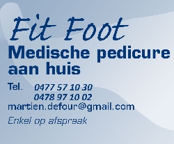 Afbeelding › Fit Foot Pedicure aan huis.